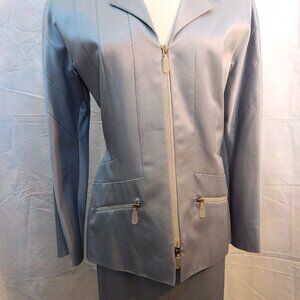 Karl Laderfeld 1970's 2 Piece Woman's Suit - Full Size